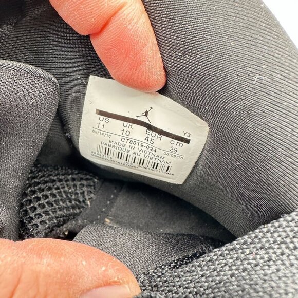 Nike Air Jordan 9 Retro Men Size 11 CT8019-024 Black Racer Blue Basketball Shoes - Picture 10 of 11